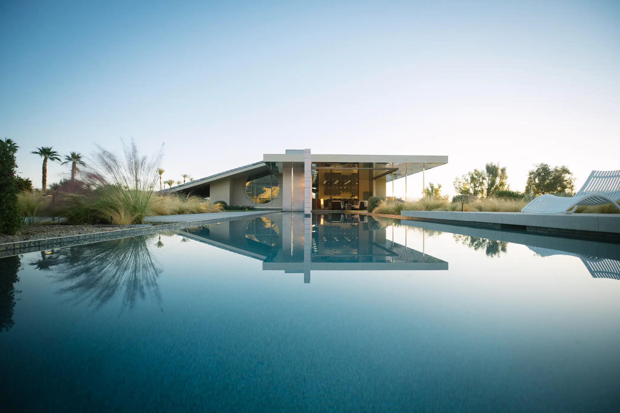 Main Residence and pool at The Dreamer Estate.